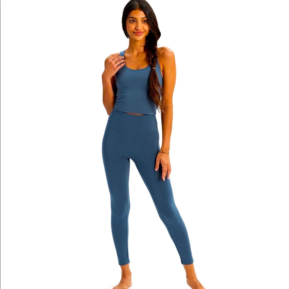Girlfriend Collective Lago luxe set- tank & leggings